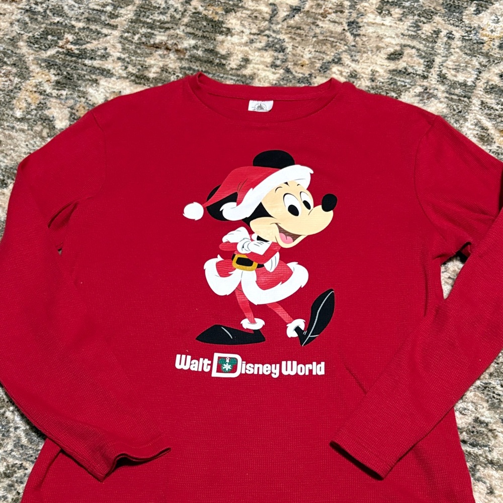 Disney World Mickey Mouse Holiday Longsleeve